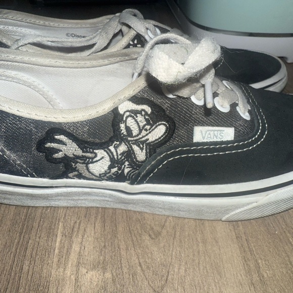 Vans Kids Black and White Mickey Sneakers - Picture 5 of 10